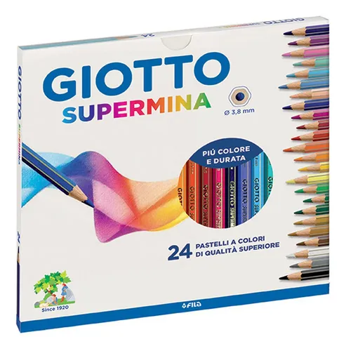 Lapices Giotto De Color Supermina X 24 Colores