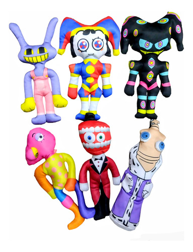 Peluche Digital Circus - Circo Digital Pack X6