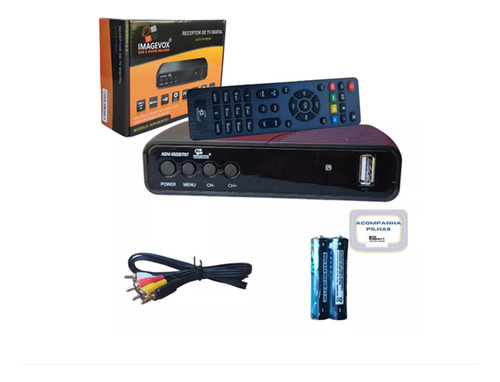 Conversor Digital Imagevox Hdmi/rca 1080p Com Controle