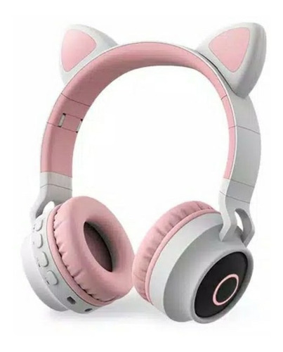 Audífono Bluetooth Inalambrico Gamer Orejas De Gato Cat Ear