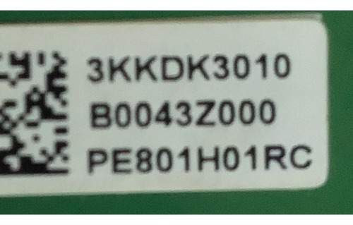 T-con Sony B0043z000 / 3kkdk3010 / Modelo Xbr-75x950h (Usado)