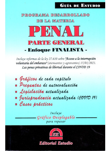 Guía De Penal Parte General Finalista + Código Penal Dyf 
