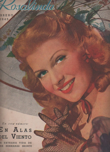 Antigua Revista ** Rosalinda  ** Año 1945 - N° 161