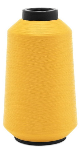 Fio Sancris Para Overlock 100% Poliéster Texturizado 100g Cor 0920- Amarelo Ouro