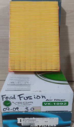 Filtro Aire Motor Ford Fusion 2006 2007 2008 2009