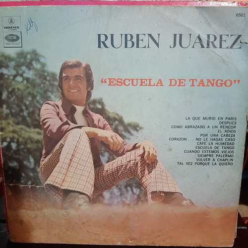 Vinilo Ruben Juarez Escuela De Tango T2