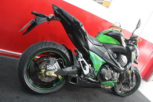Imagem 3 de 10 de Kawasaki Z 800 Z800 Z-800 Abs 2013 Verde