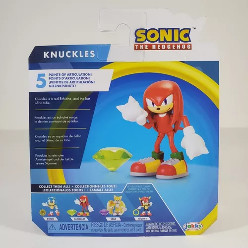 Boneco Sonic 30 Anos Original Importado 6,5 Cm