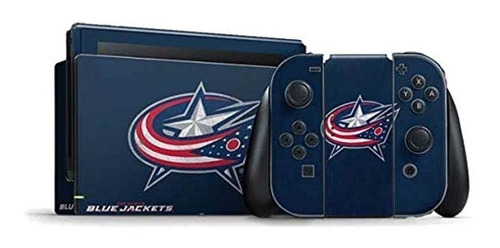 Columbus Blue Jackets Nintendo Switch Bundle Skin Columbus B