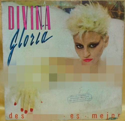 Fo Divina Gloria Lp Desn Es Mejor 1985 Peru Ricewithduck