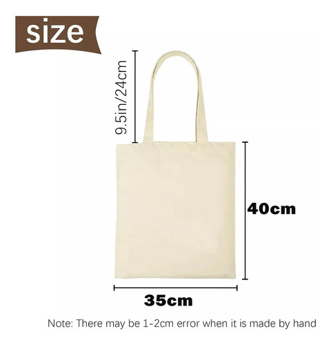 10 Bolsas De 40 X 35 Cm. 100%