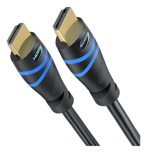 Cable Hdmi Bluerigger 4k 60 Hz Hdr10 Hdcp2.3 18 Gbps 7,6 M