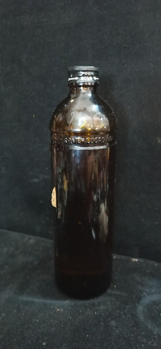 Antigua Botella Ginebra Bolls Cont. Y Tapa Orig. S/etiqueta