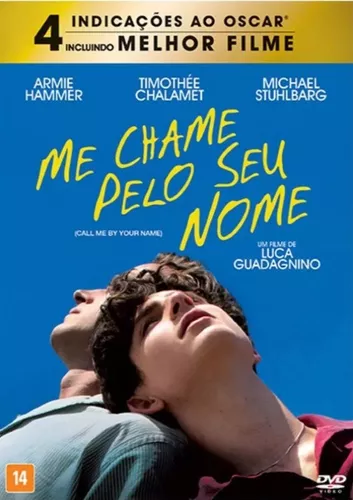 Dvd - Me Chame Pelo Seu Nome - ( Call Me By Your Name )