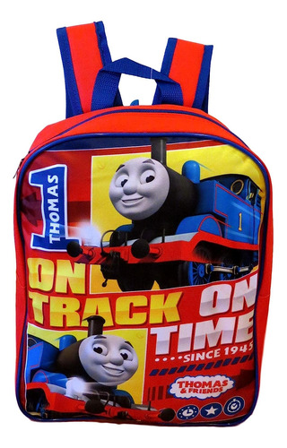 Mochila Escolar Thomas And Friends 15, Roja, Talla Unica