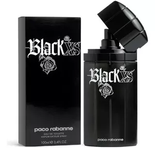 Perfume Black Xs Paco Rabane Edt 100ml Original Vintage Raro Antigo Masculino