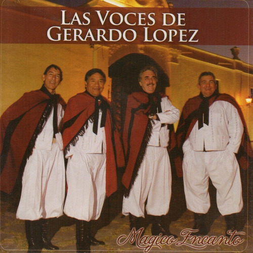 Cd Las Voces De Gerardo Lopez (màgico  Encanto) 