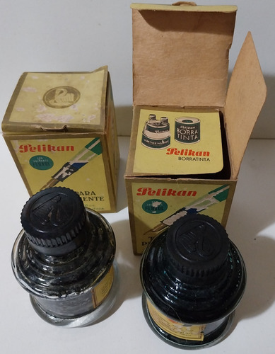 Cajas De Tinta Estilográfica Para Pluma Pelikan. Ind. Arg.