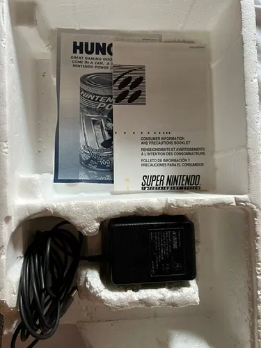 Consola Snes Super Nintendo Jr Sns-101 Genuina+ Caja+1 Juego (Usado)