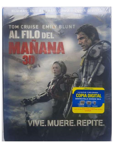 Al Filo Del Mañana Blu-ray 3d + Dvd + Digital