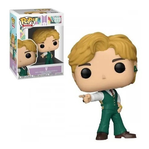 Funko Pop Bts Dynamite K Pop Bagtan Boys Coleccion Original Color V #223 / Kim Tae Hyung / Dynamite