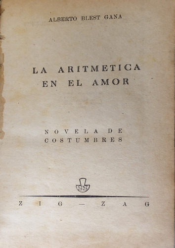 Libro La Aritmetica Del Amor Tomo 1 -2 Alberto Bles (aa292