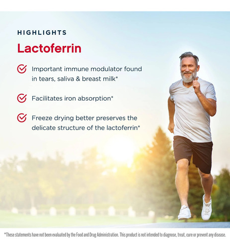 Jarrow Formulas - Lactoferrin (apolactoferrin) 250mg, 60caps