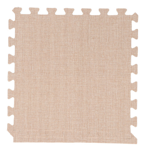 Alfombrilla De Espuma Puzzle, De Algodón Y Lino, Entrelazada