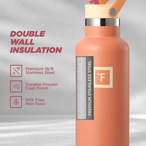 Iron °flask Botellas De Agua De Campamento O Senderismo, Tap