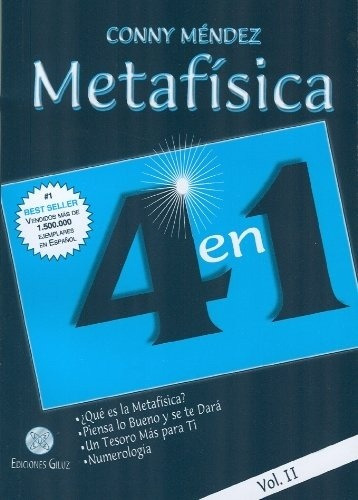Metafisica 4 En 1. Volumen Ii - Conny Mendez