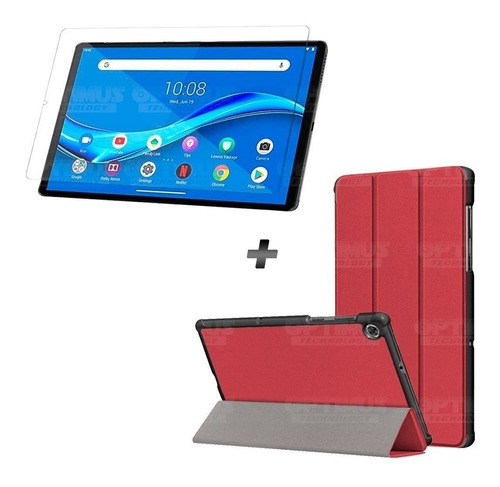 Combo Screen Y Estuche Tablet Para Lenovo M10 Plus Tb-x606f