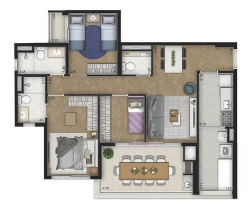 Imagem 21 de 22 de Apartamento Residencial Para Venda, Vila Leopoldina, São Paulo - Ap6881. - Ap6881-inc