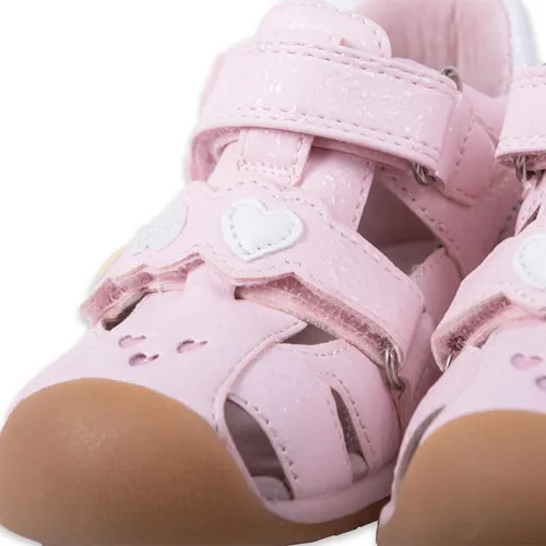 Sandalias Pasos Babys Niña Rosado Pillin (pza201-24ros)