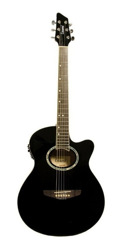 Guitarra Electroacustica Leonard Eq Color Negro La262bkeq