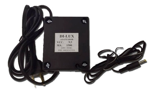 Fuente Dilux 9.5v 1,5a Para Teclado Casio Ctk Transformador