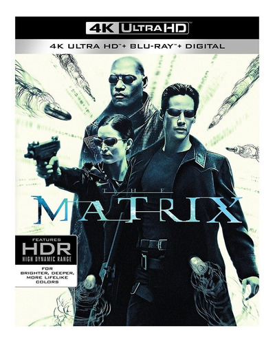 Blu Ray 4k The Matrix Ultra Hd K Reeves Original¿