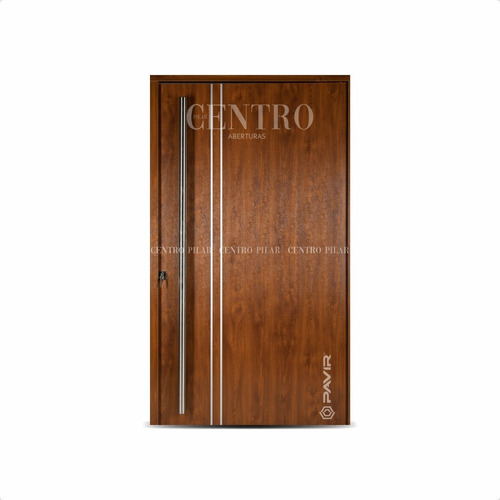 Puerta Pavir Pivotante Ciega Roble 100x200