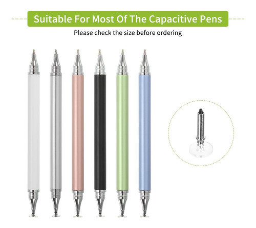 Meccanixity 6pcs Puntas De Lápiz De Lápiz Punta De Reemplazo