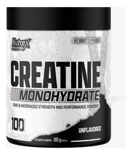 Creatina Nutrex Creatine Drive Black 1 kg 200 Servicios Sabor Sin Sabor