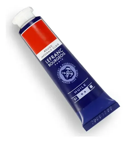 Pintura al óleo fina Lefranc & Bourgeois, 40 ml, color rojo japonés 379 ...