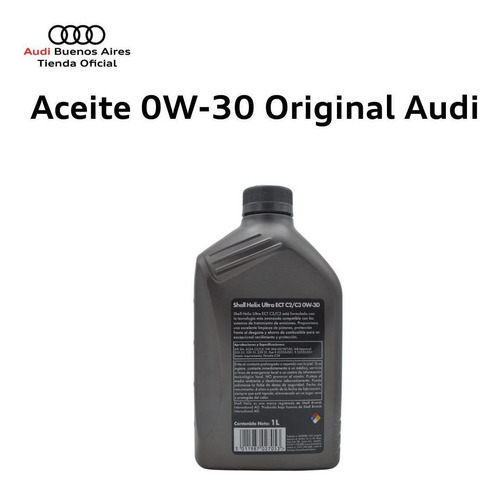 Imagen 3 de 6 de Aceite De Motor 0w - 30 Audi A5 2015 Al 2018