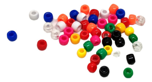 Anillos Para Puntas De Trenzas Y Peinados Multicolor