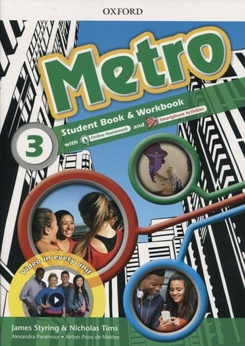 Metro 3 - Student's Book + Workbook