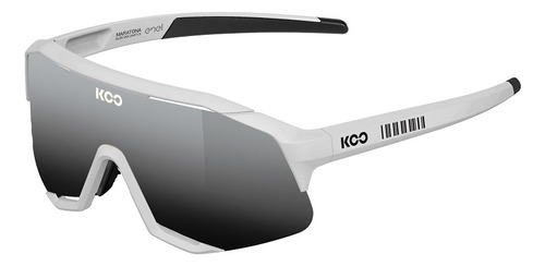 Lentes Koo Demos Gafas De Ciclismo Marotona Dles Dolomites Lente Negro Varilla Blanco Armazón Blanco