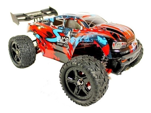 Camioneta Rc 4x4 Remo S-ervor Escala 1/16 Roja 