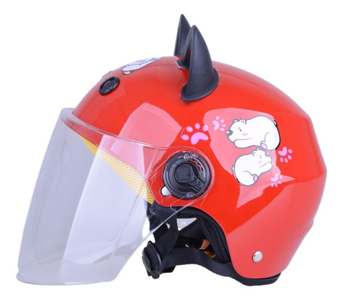 Casco De Bicicleta Eléctrica For Niños De Invierno