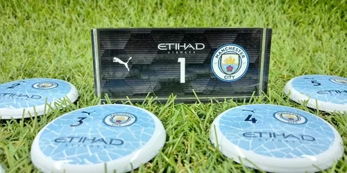 Jogo de Botão Frandian - Jogo de Botão Manchester City (45mm)
