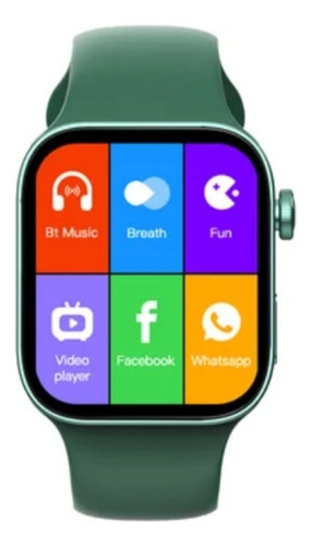 Smartwatch I8 Pro Max 1.69 Verde Bluetooth