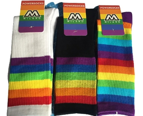 12 Pares De Calcetines Pride  Lgtb - Algodon - Unisex