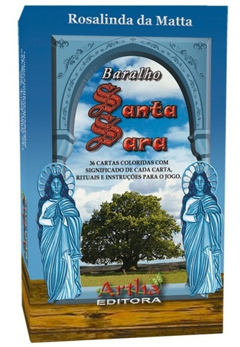 Baralho De Santa Sara De Kali -editora Artha Gratis Mini